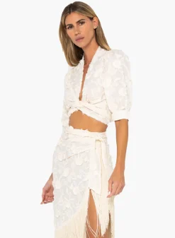 Online - Kali Top - Vanilla Crop Tops