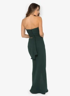 Clearance - Kim Top - Hunter Green Crop Tops