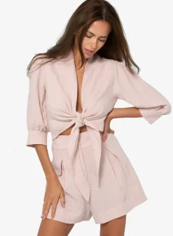 Discount - Marlow Shorts - Dusty Rose Shorts