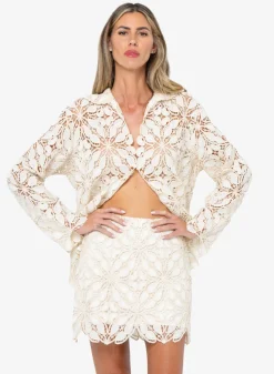 Hot - Millie Mini Skirt - Natural Mini Skirts