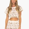 New - Rosie Top - Natural Coverups | Crop Tops