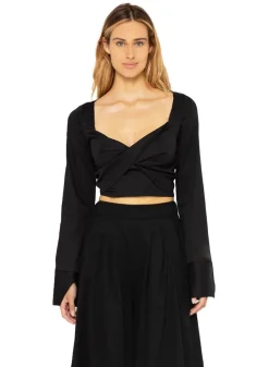 Best - Scarlett Top - Black Crop Tops