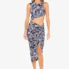 Best - Scorpio Skirt - Navy/White Floral Long Skirts