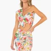Best - Sol Top Multi Floral - Multi Floral Crop Tops