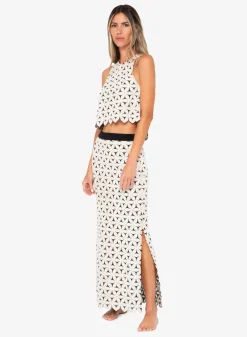 Clearance - Sonja Skirt - Black Long Skirts