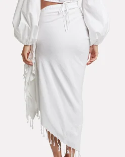 Online - Tulum Skirt - White Coverups | Long Skirts