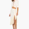 Clearance - Vera Skirt - Vanilla Long Skirts