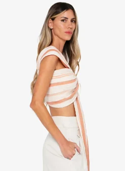 Hot - Vienna Top - Maroon Crop Tops