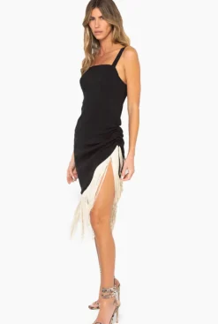 Hot - Willow Dress - Black Dresses | Midi