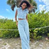 Sale Jessie X - River Pant - Blue Pants