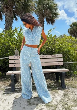 Sale Jessie X - River Pant - Blue Pants