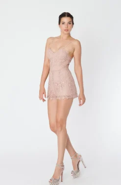 Best - Juliet Lace Romper - Rose Water Rompers