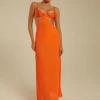 New - Kelly Set | Bikini + Dress - Orange Coverups | Bikini