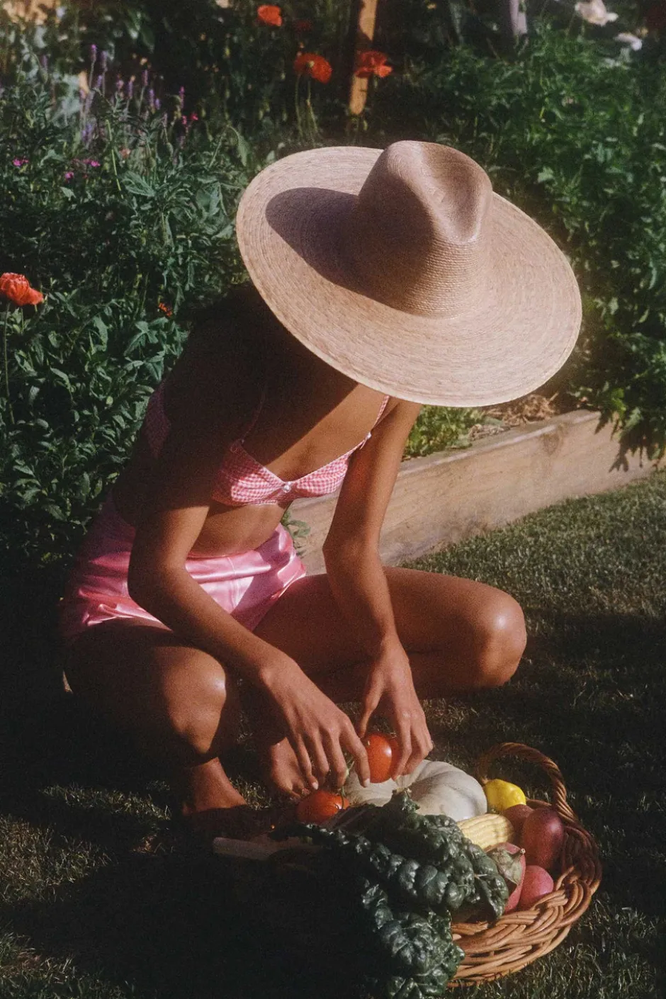 Outlet - Palma Wide Fedora - Natural Hats