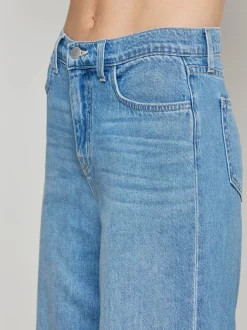 Sale - Alicent Wide-Leg Jean - Caster Denim | All Denim