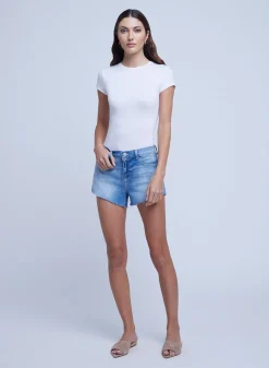 Clearance L’agence - Audrey Short - Highland Denim | All Denim