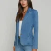 Discount L’agence - Baldwin Denim Blazer - Provo Blazers