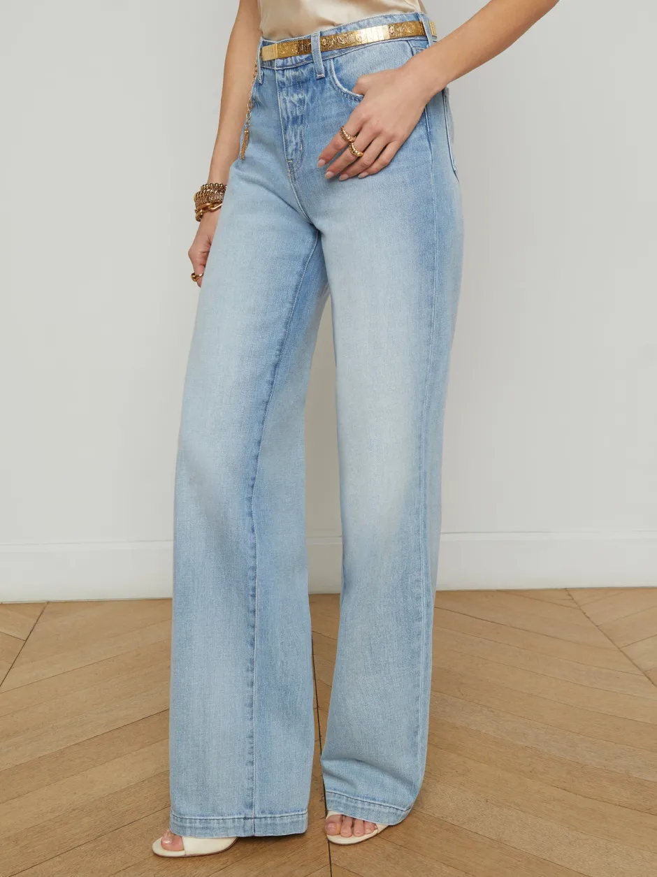 New - Clayton Wide-Leg Pant - Fontana Denim | All Denim
