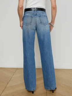Clearance - Clayton Wide-Leg Pant - Woodrow Denim | All Denim