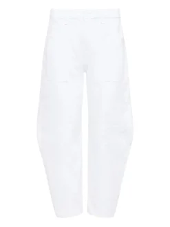 Fashion - Cody Barrel-Leg Jeans - Blanc Pants | Denim