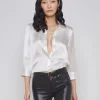 Online L’agence - Dani Blouse - Ivory Blouses