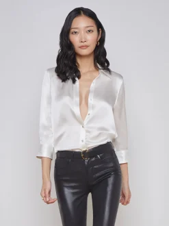 Online L’agence - Dani Blouse - Ivory Blouses
