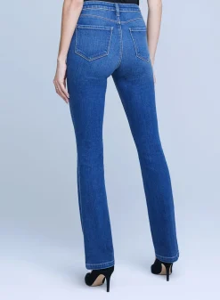 Best L’agence - Dean H/R Slim Straight - Sequoia Denim | All Denim