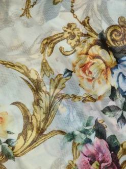 Hot L’agence - Elowen Underwire Bodysuit - Vintage White Floral Baroque Bodysuits