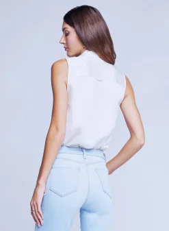 Discount L’agence - Emmy Blouse - Ivory Blouses