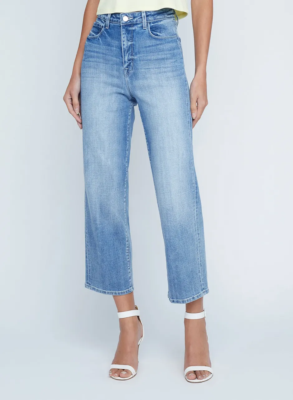 New L’agence - June Crop Stovepipe - Tuscany Flare | Crop