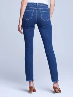 Discount L’agence - Jyothi H/R Split Ankle - Durango Denim | All Denim