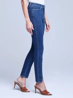 Discount L’agence - Jyothi H/R Split Ankle - Durango Denim | All Denim