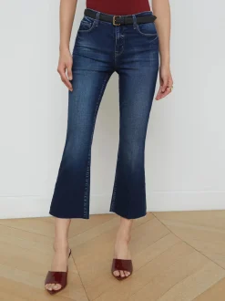 Outlet - Kendra Cropped Flare Jean - Lavelle Flare | High-Rise