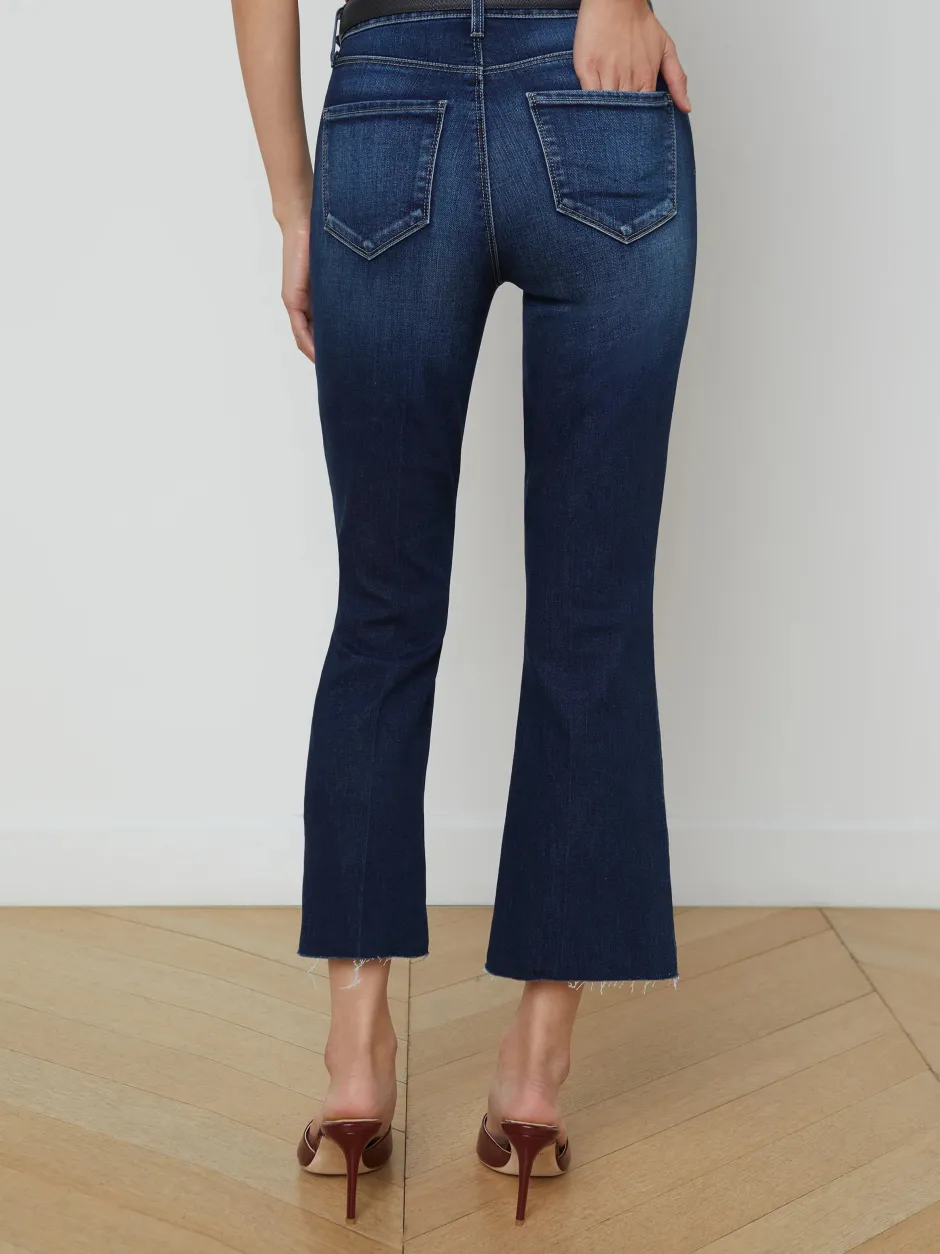 Outlet - Kendra Cropped Flare Jean - Lavelle Flare | High-Rise