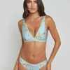 Online - Lexie Bikini Top - Sky Blue Multi Chain Bikini