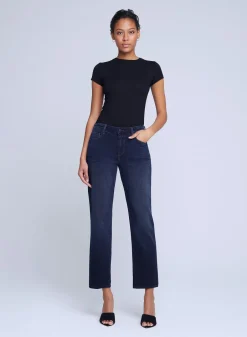 Best L’agence - Marjorie Mr Slouch Slim - Maverick Crop | High-Rise