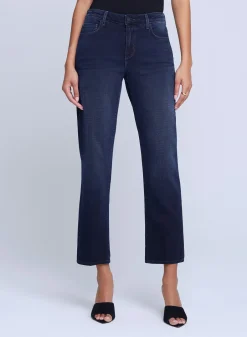 Best L’agence - Marjorie Mr Slouch Slim - Maverick Crop | High-Rise