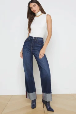 New L’agence - Miley Jean - Denmark Flare | High-Rise