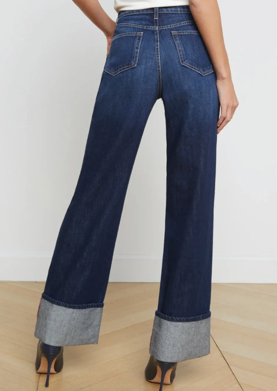 New L’agence - Miley Jean - Denmark Flare | High-Rise