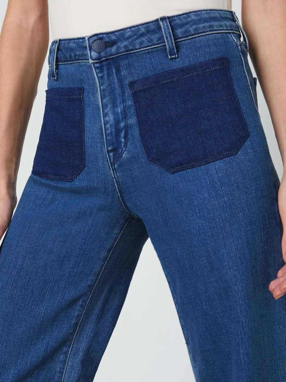 New L’agence - Nolan Patch Pocket Jean - Dorsey Flare | High-Rise