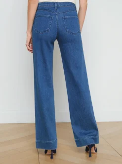 New L’agence - Nolan Patch Pocket Jean - Dorsey Flare | High-Rise