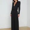 Discount L’agence - Pilar wide leg pant - Black Pants