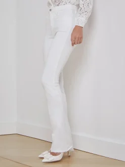 Fashion - Ruth Straight-Leg Jean - Blanc Denim | All Denim