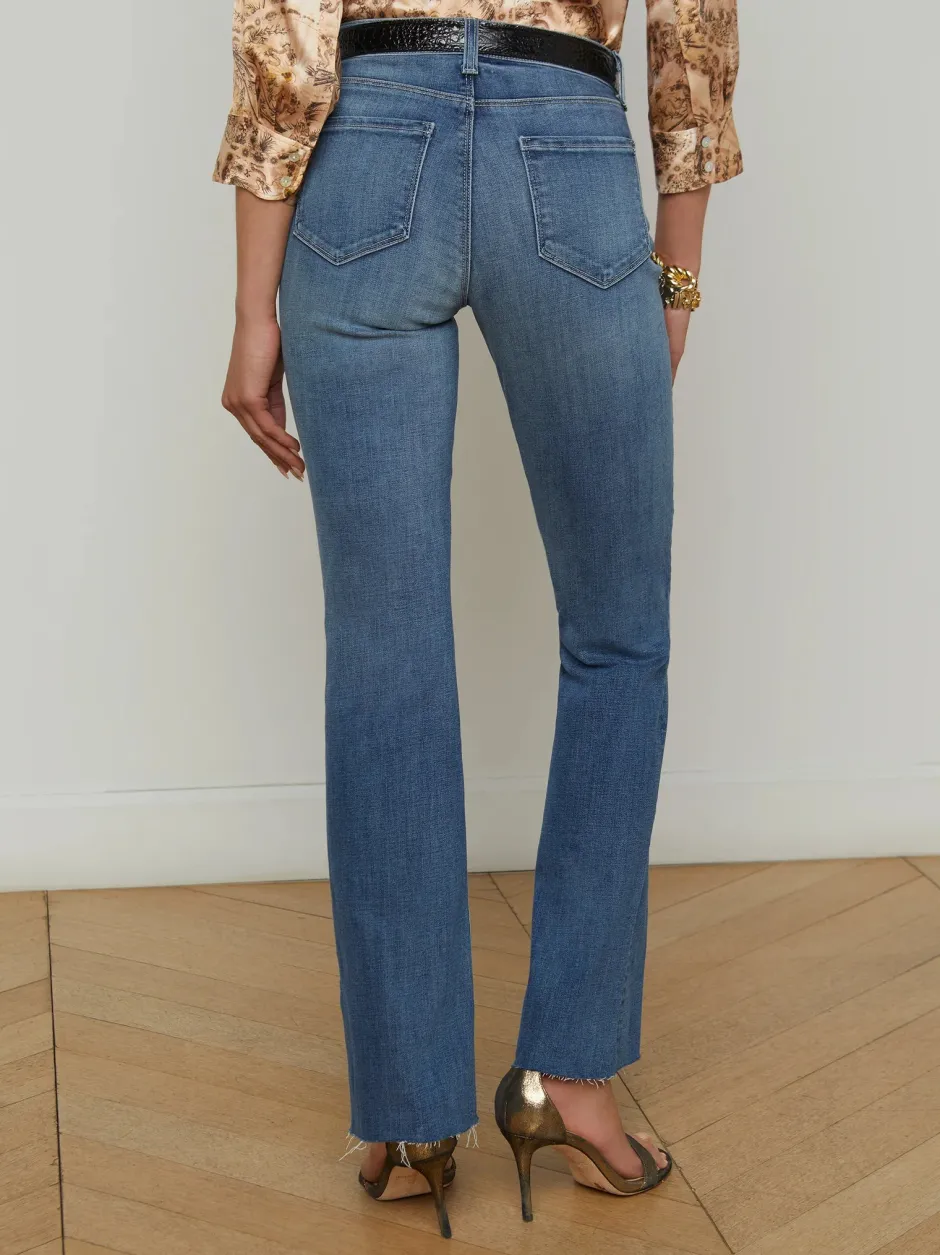 Online - Sneeki Low-Rise Straight-Leg Jean - Hanson Denim | All Denim