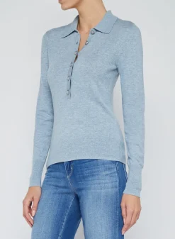 Hot - Sterling Sweater - Blue Haze/Nickel Sweaters & Knits