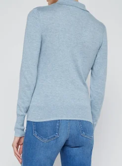 Hot - Sterling Sweater - Blue Haze/Nickel Sweaters & Knits