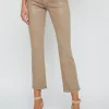 Online - Tati H/R Crop Micro Boot - Rye Coated High-Rise | Pants