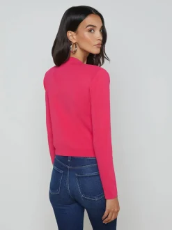 Sale - Toulouse Cardigan - Ruby/Nickel Sweaters & Knits