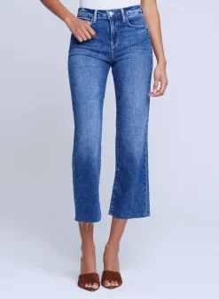 Sale L’agence - Wanda H/R Crop Wide Leg - Wilcox Flare | Crop