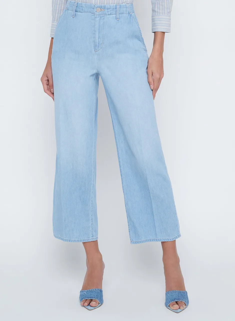 Online L’agence - Zayne H/R Straight Trouser - Dakota Crop | Straight